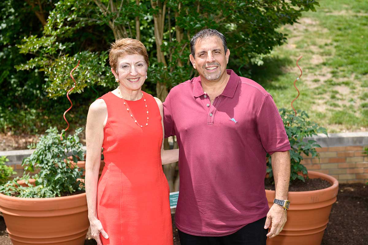 Lisa M. DeAngelis, MD and Mike Repole