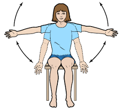 Figure 9. Sideways arm raises