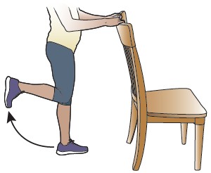 Figure 7. Bending your knee
