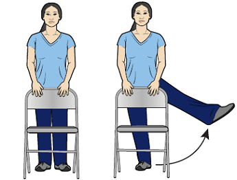 Figure 9. Lifting your leg to the side