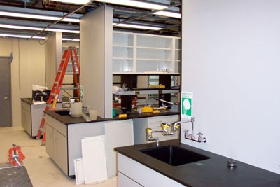 Lab Renovations, diversity oriented synthesis, rational drug design, and chemical biology research