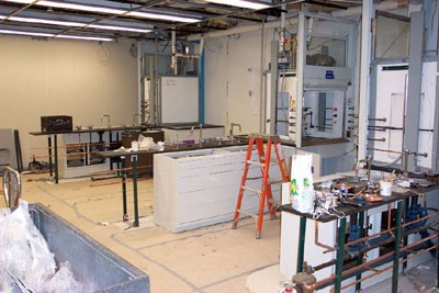 Lab Renovations, diversity oriented synthesis, rational drug design, and chemical biology research