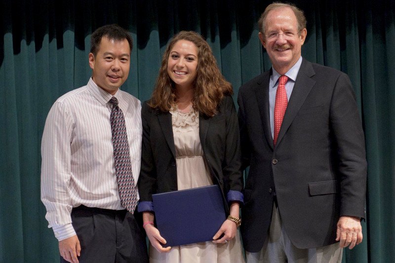 Pictured: Joseph Sun, Jenny Karo &amp; Thomas Kelly