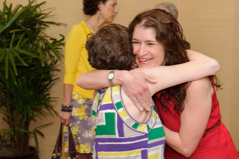 Pictured: Elizabeth Peck and Deena M. Atieh Graham