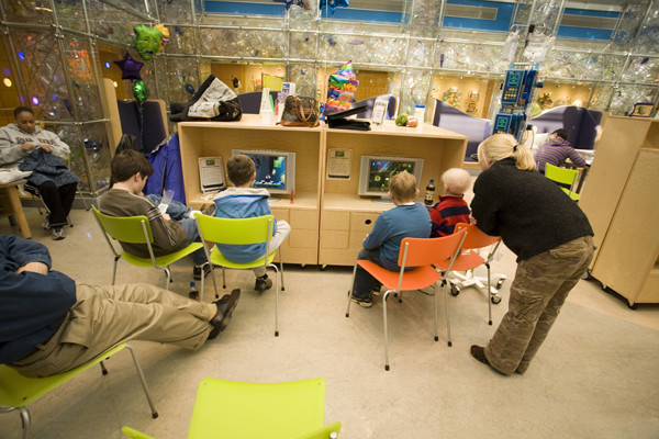 Equipped with four video game centers, our Recreation Center gives patients the opportunity play the most recent games from X-Box, Wii, PlayStation 3, and Game Cube.