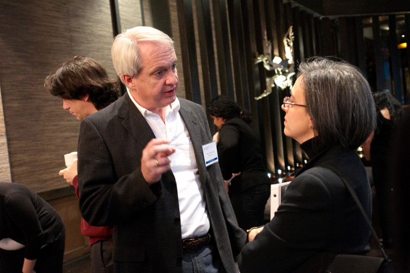 Eric Holland, BTC Director; and  Adilia Hormigo, 2007 Grant Recipient and Presenter, Neurology BTC Member