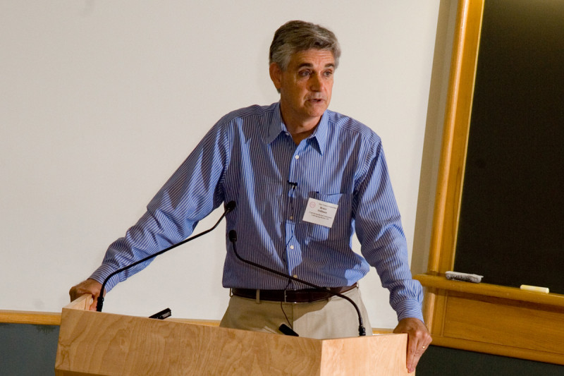 Bruce Stillman welcomes attendees