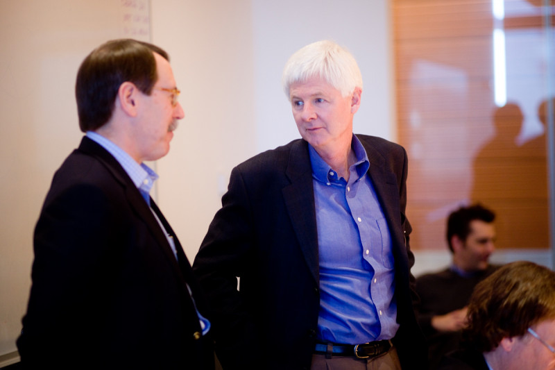 Board members James Downing and Kevin Shannon