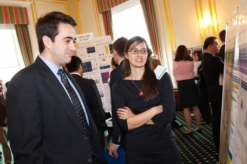 Poster Presenters Samuel Goldlust and Clare LeFave