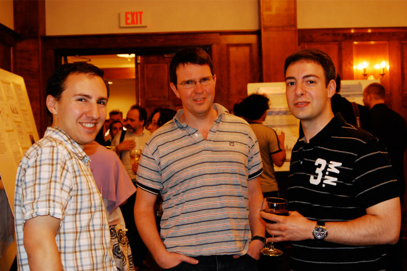 Cancer Biology and Genetics Program attendees at the poster session