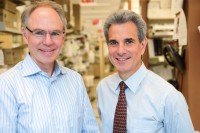 Pictured: Charles Sawyers & Howard Scher