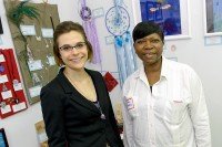 Pictured: Alma Fuentes & Allison Mushalko