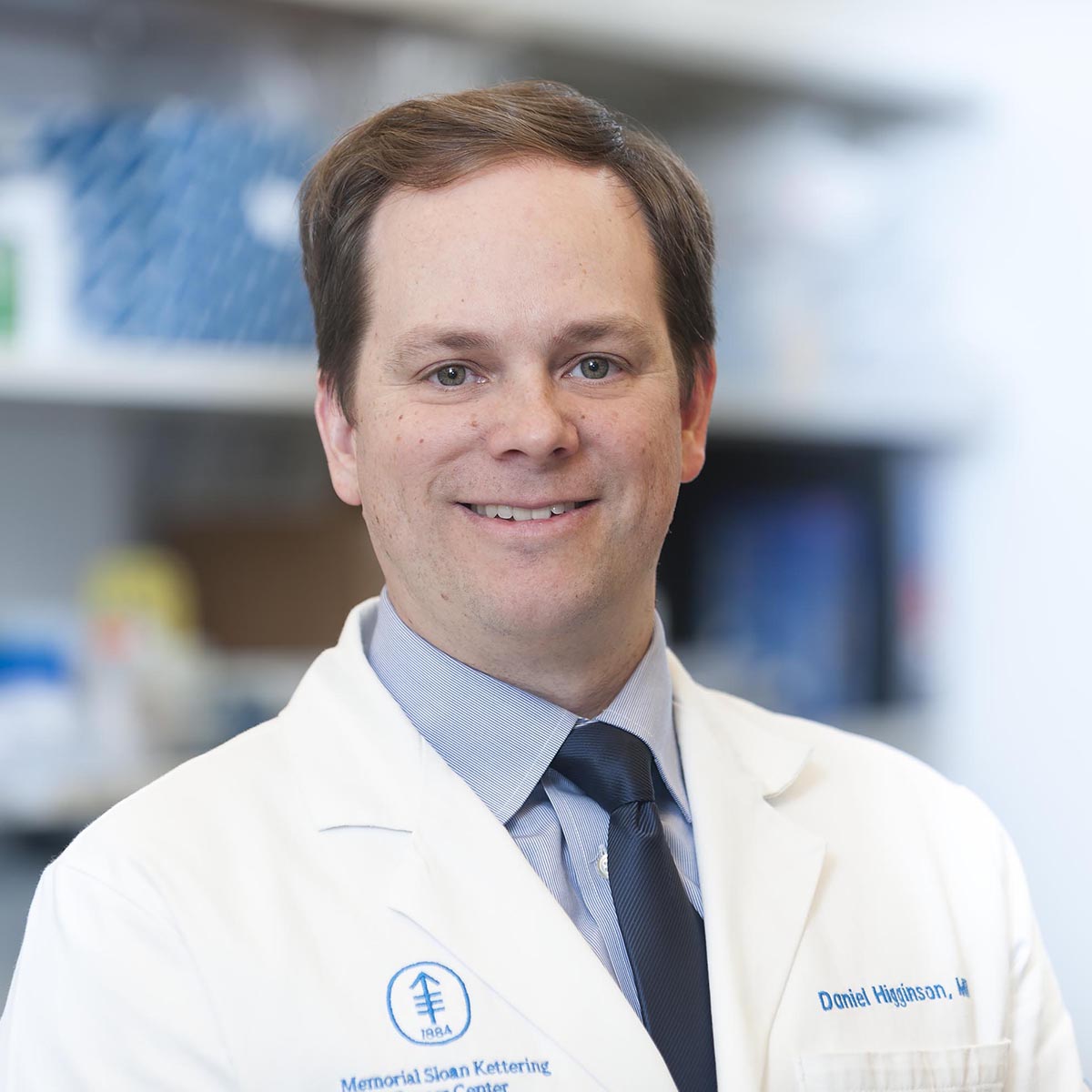 Memorial Sloan Kettering radiation oncologist Daniel Higginson