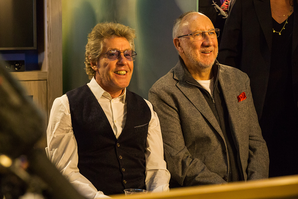 Roger Daltrey and Pete Townshend of The Who