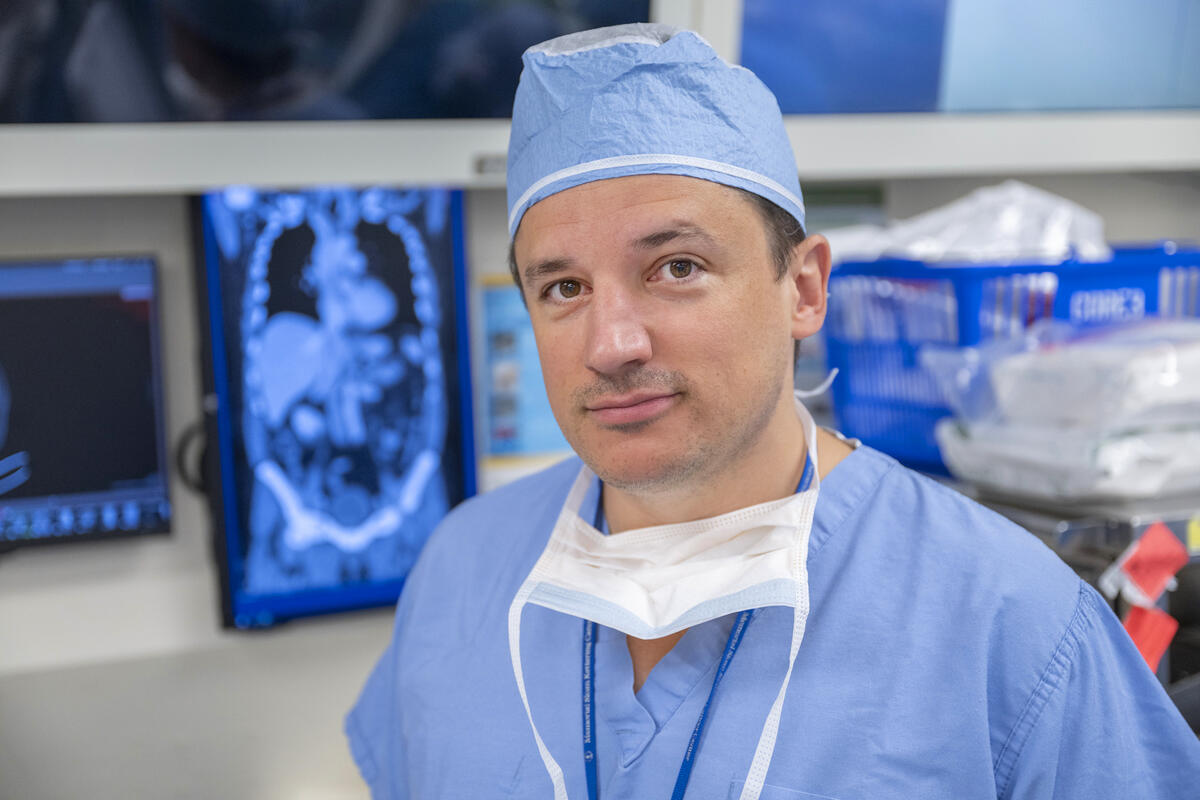 MSK urologic surgeon Richard Matulewicz 