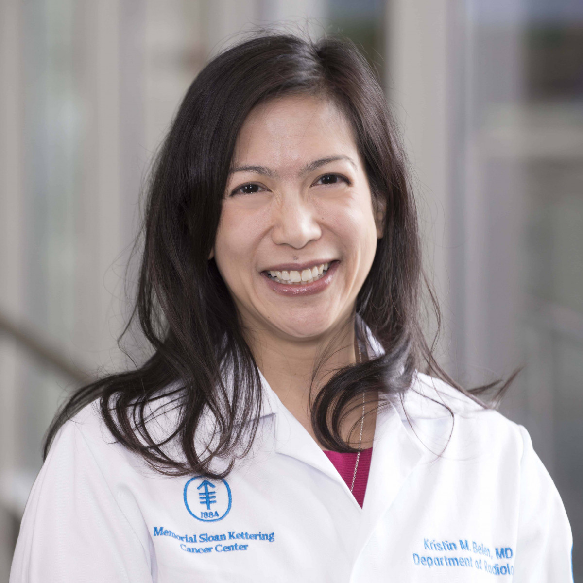 Memorial Sloan Kettering radiologist Kristin Belen