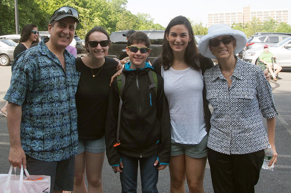 Rachel Bigio and her family