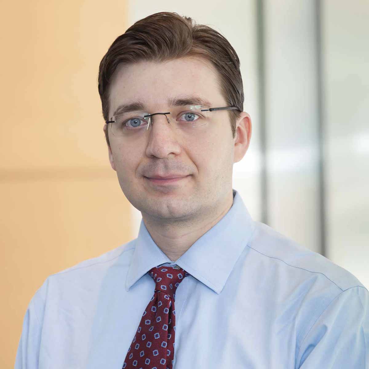 Memorial Sloan Kettering radiologist Vesselin Miloushev