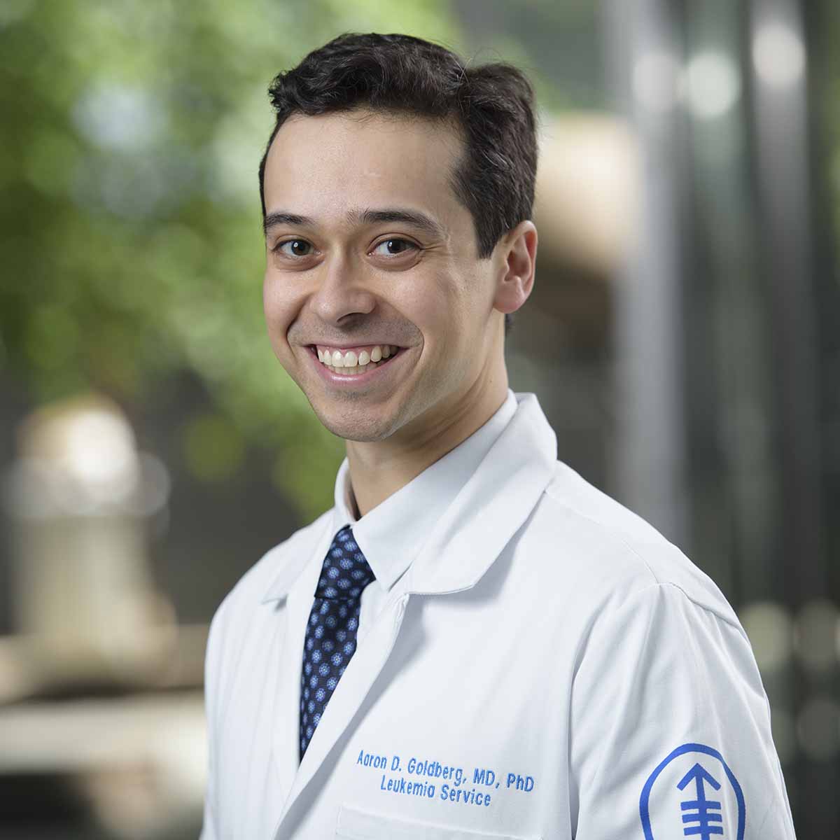 Memorial Sloan Kettering hematologic oncologist Aaron Goldberg