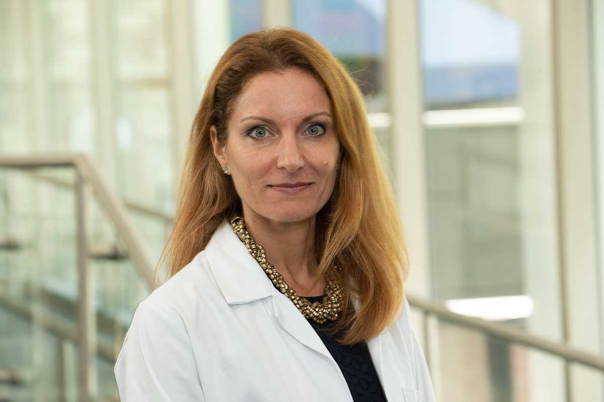 MSK radiation oncologist Maria LaGratta