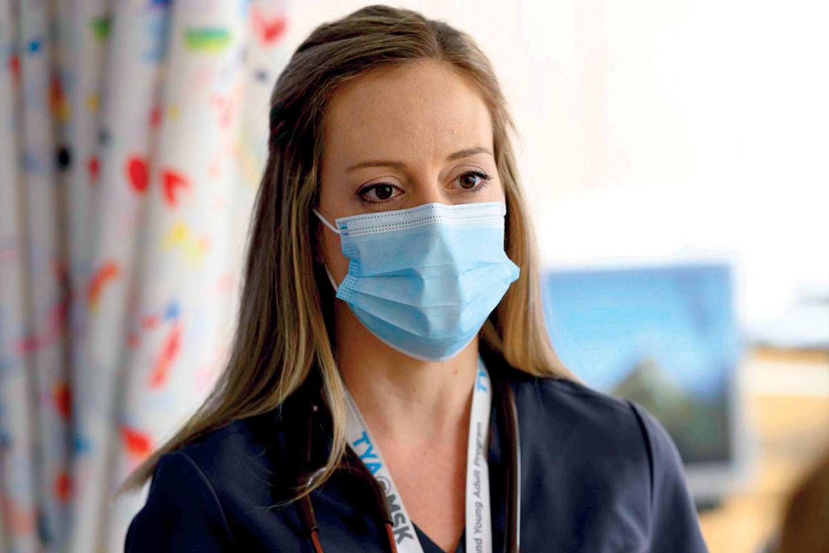 Nurse practitioner Emily Sarro