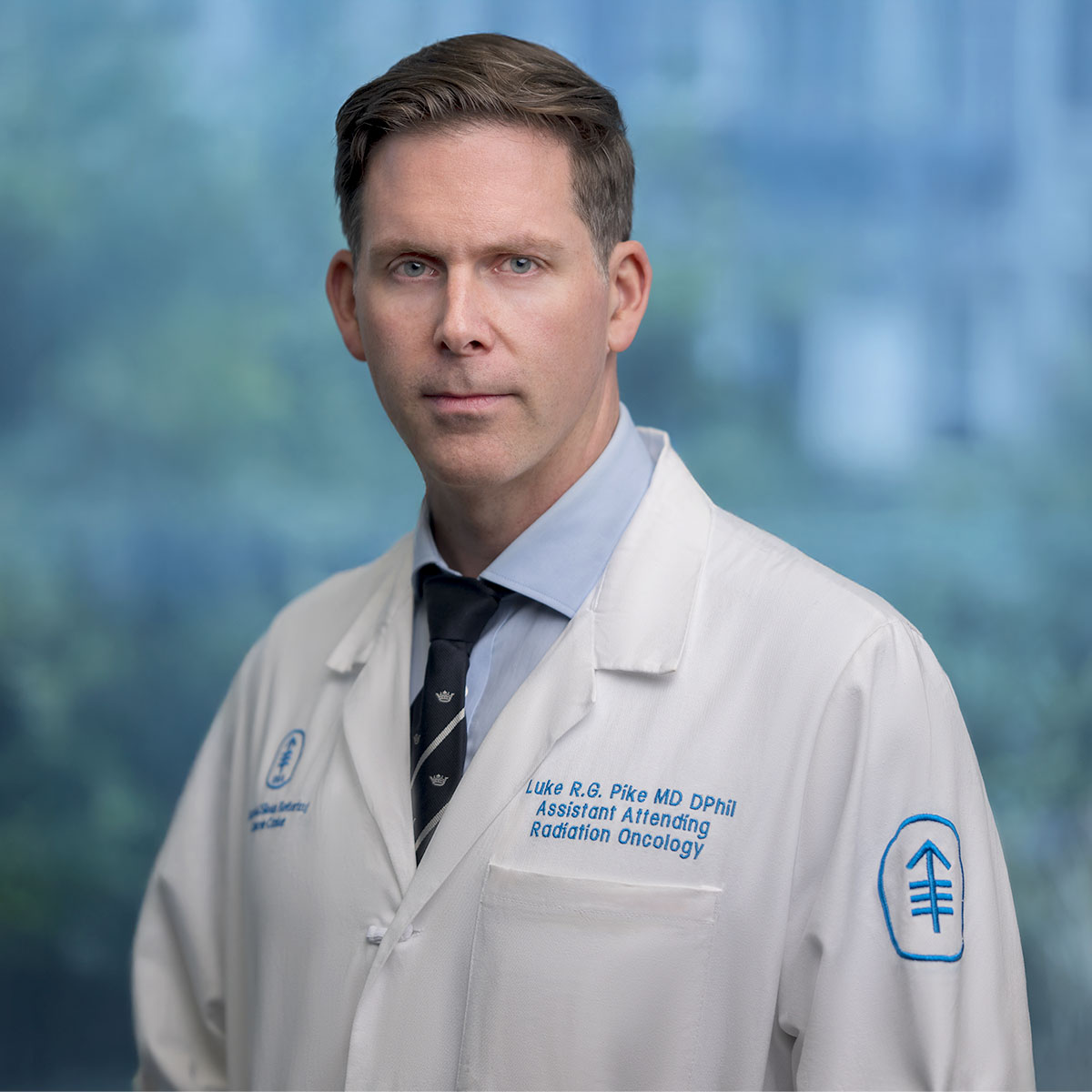 Memorial Sloan Kettering radiation oncologist Luke Pike