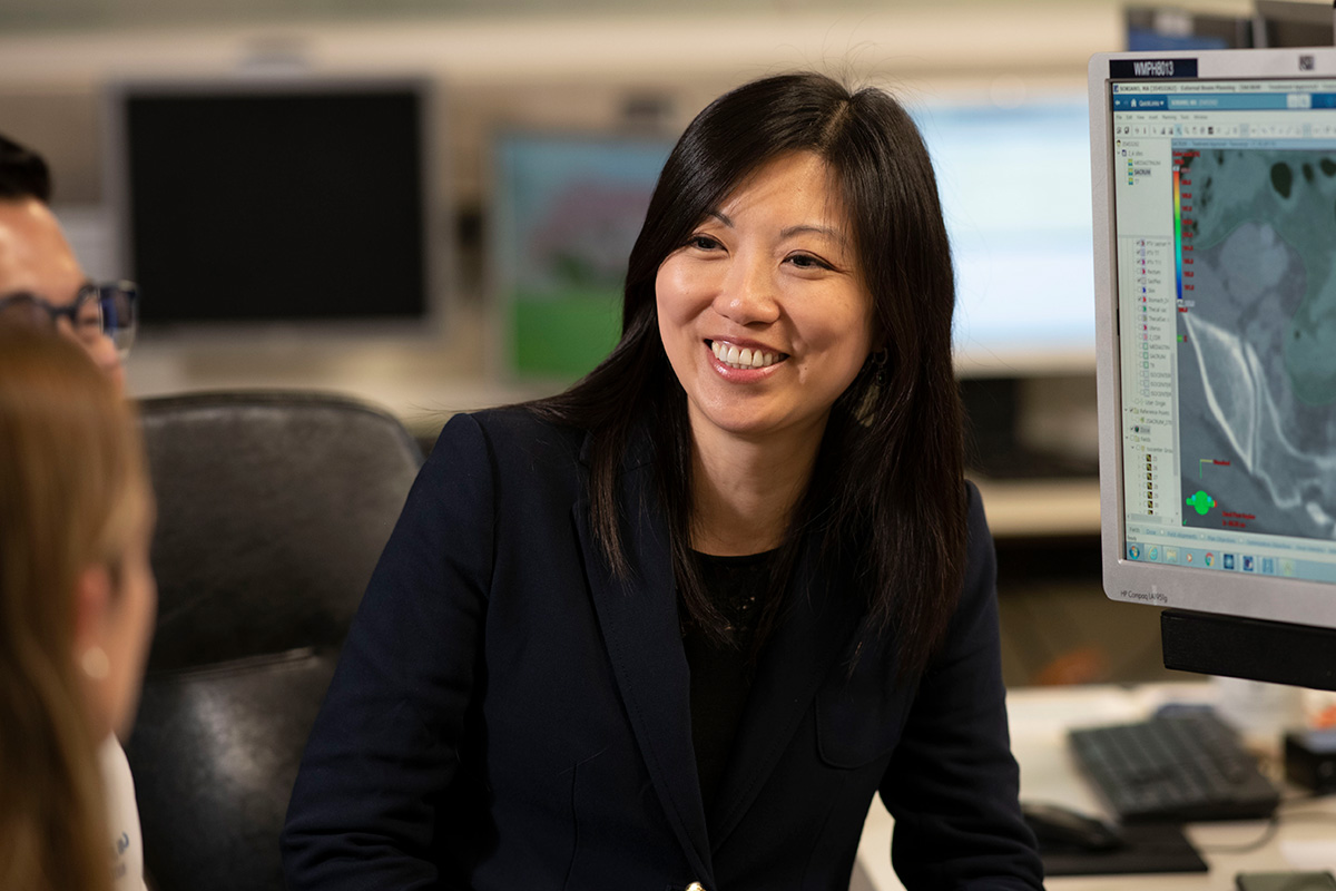 MSK radiation oncologist C. Jillian Tsai