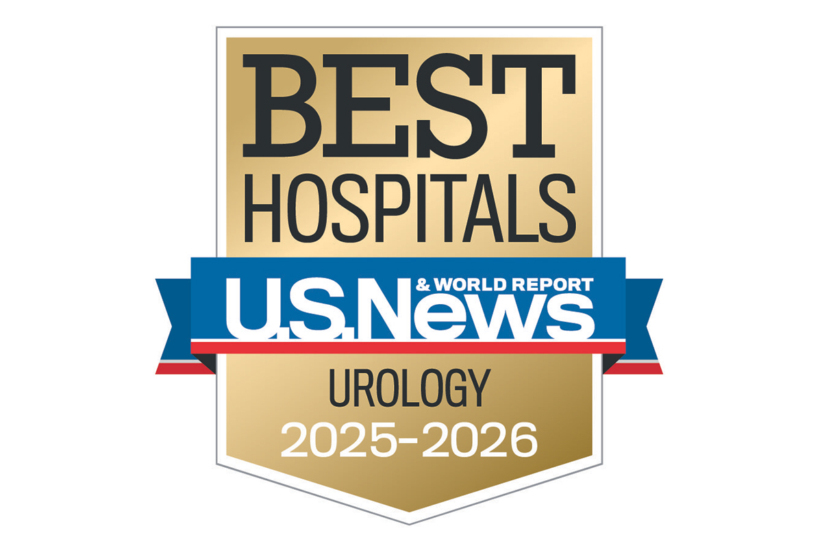 US News & World Report badge, Urology 2025-2026