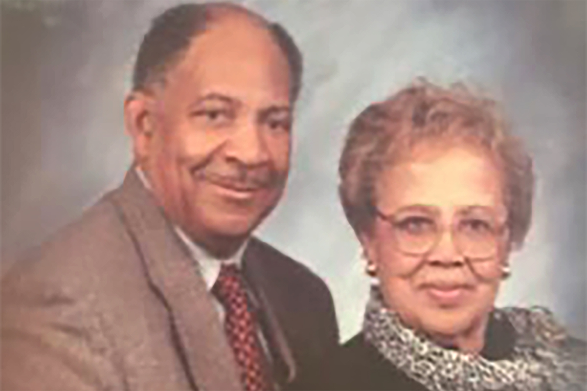 Dr. John and Clara Vickers, the parents of Dr. Selwyn Vickers 