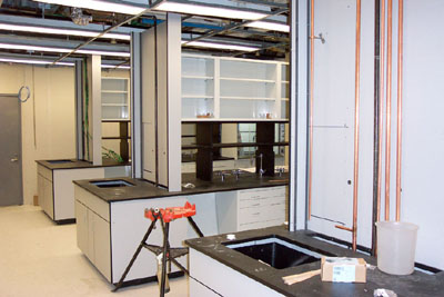Lab Renovations, diversity oriented synthesis, rational drug design, and chemical biology research