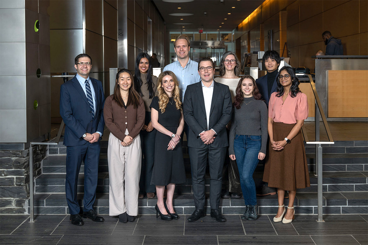 Group photo of Paul Romesser Lab