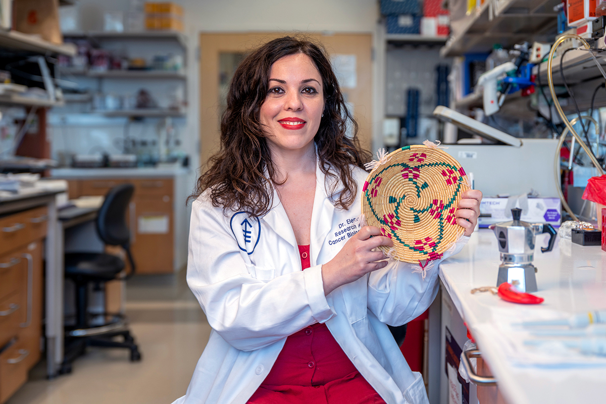 MSK postdoc Elena Spina