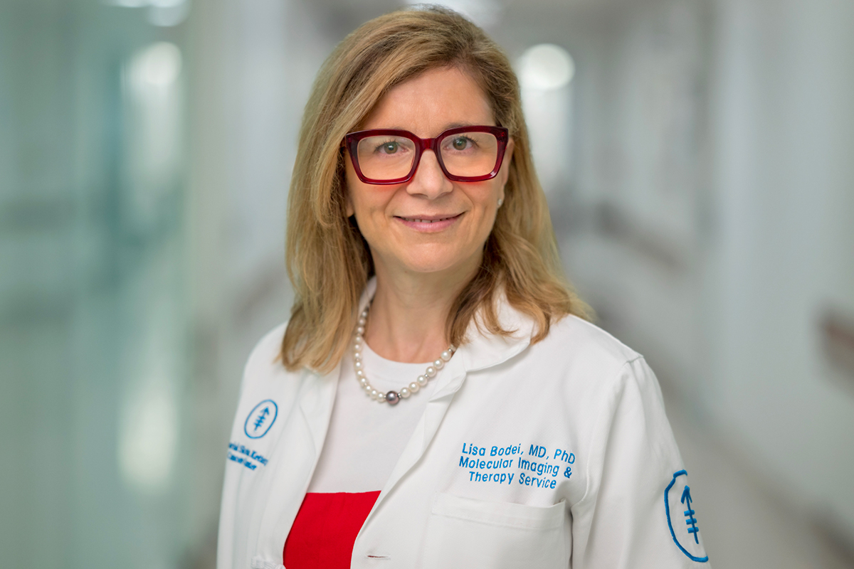 MSK nuclear medicine physician Lisa Bodei