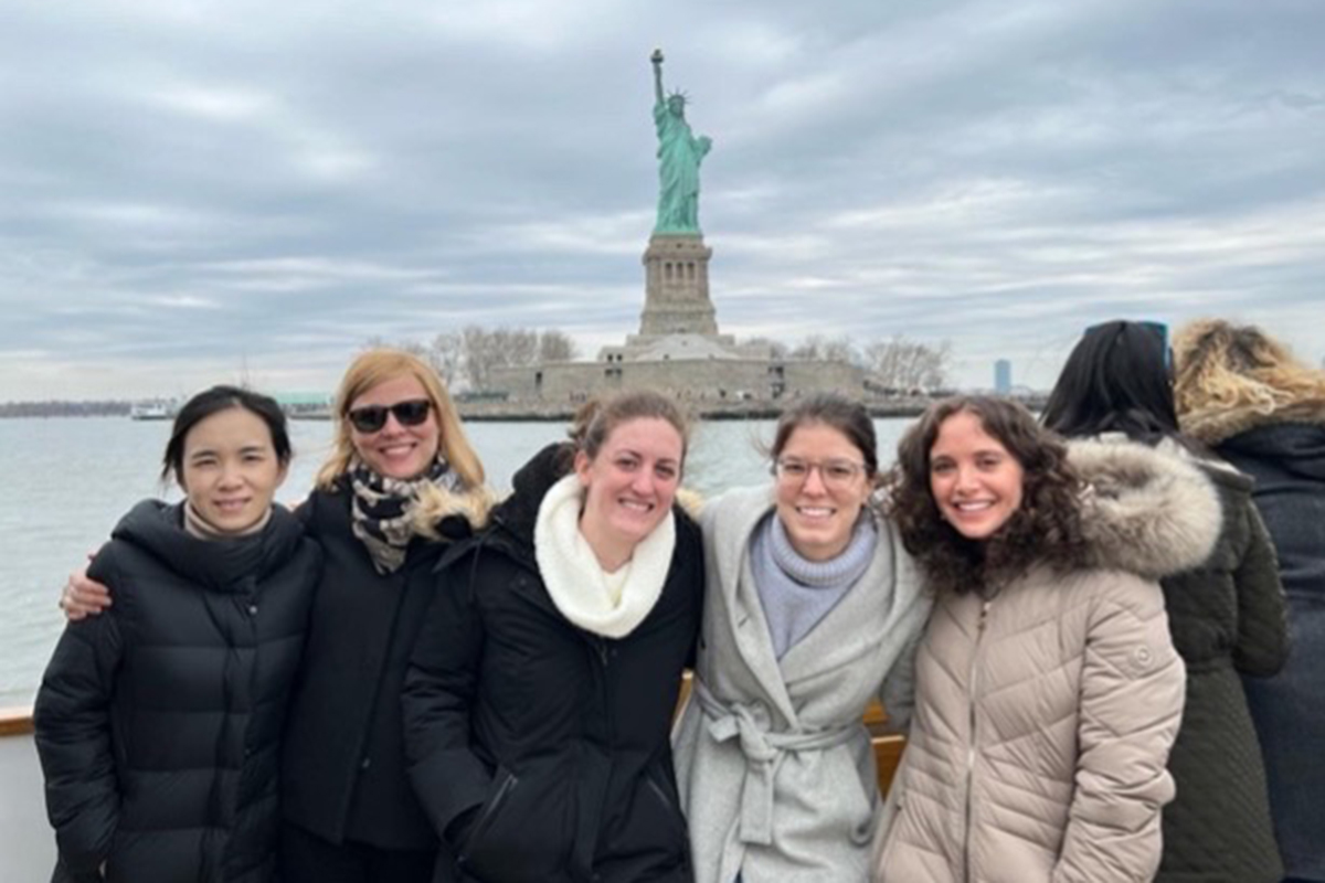 Pictured from left to right: Wei Wei, MD, Hannah Major-Monfried, MD, Michelle Foley, MD, Vanja Cabric, MD, Tal Dror, MD