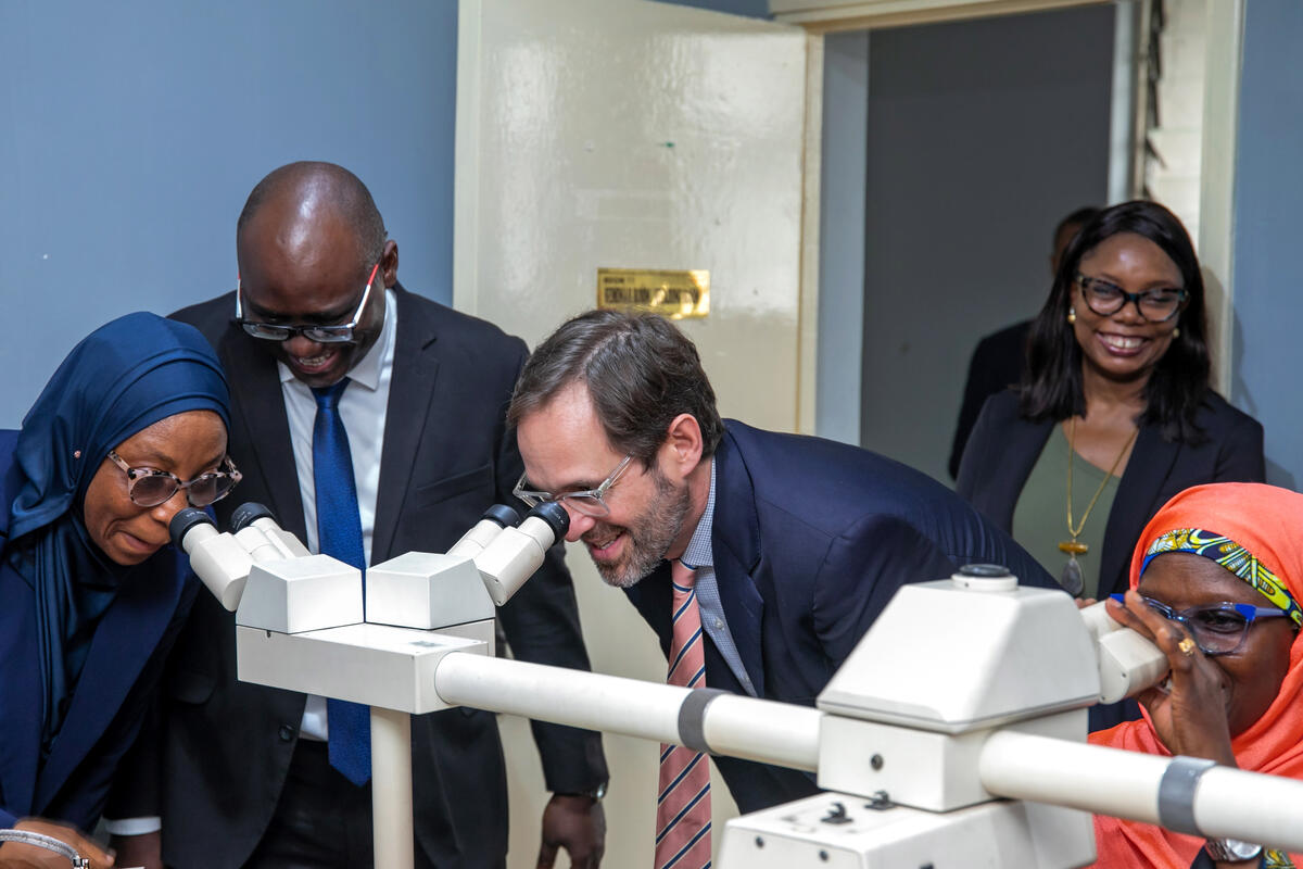 Dr. Kingham in Nigeria 