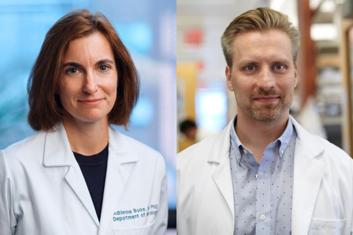 Adrienne Boire and Tuomas Tammela