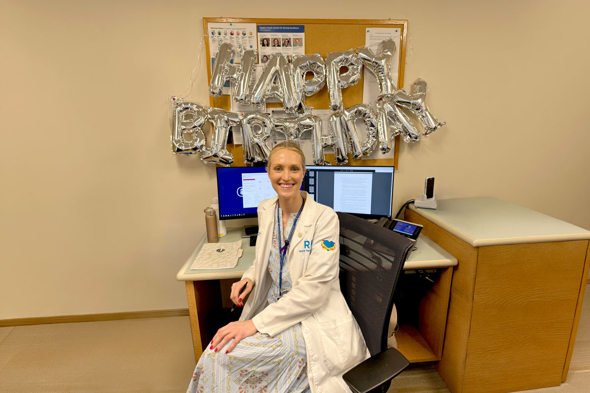 Mary Larsen, MSN,RN clinical trials nurse