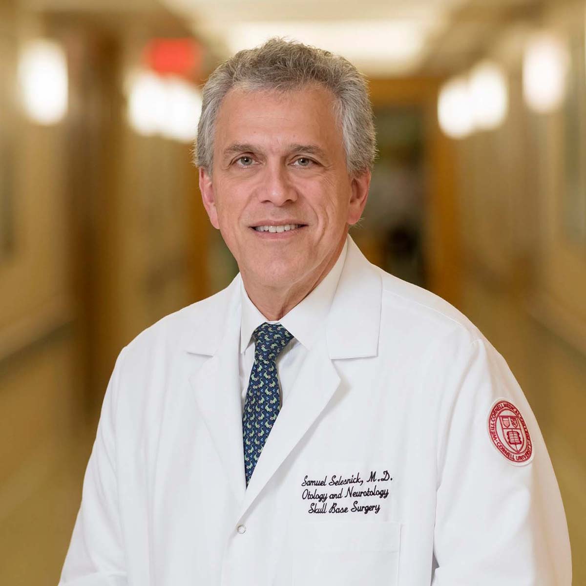 Memorial Sloan Kettering surgeon and neurotologist Samuel Selesnick