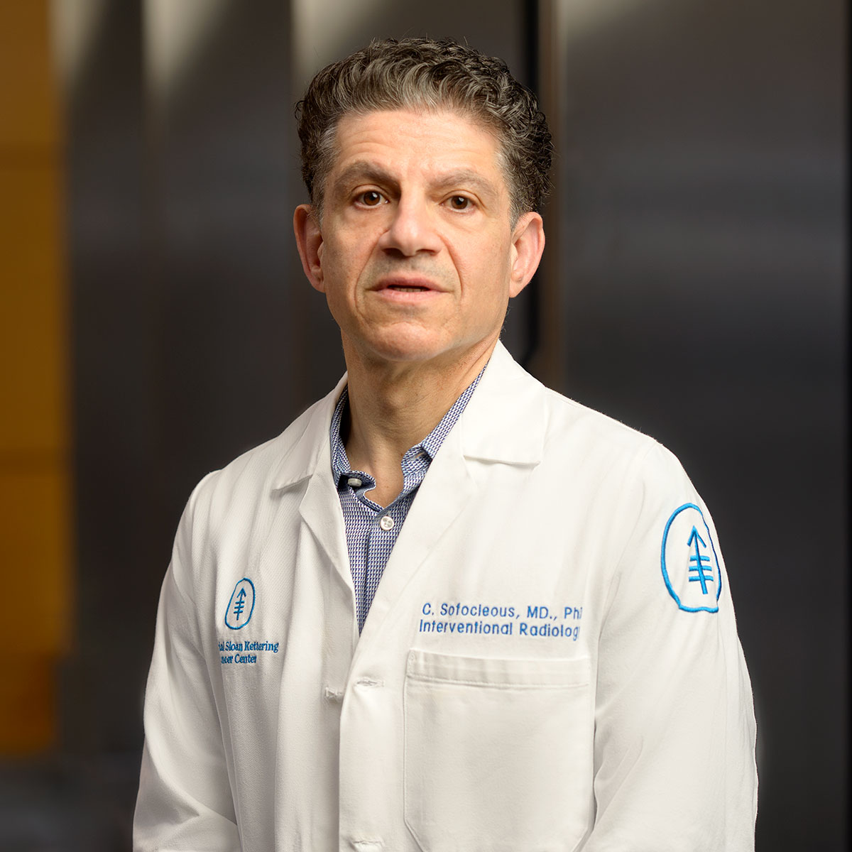 Memorial Sloan Kettering interventional radiologist Constantinos T. Sofocleous