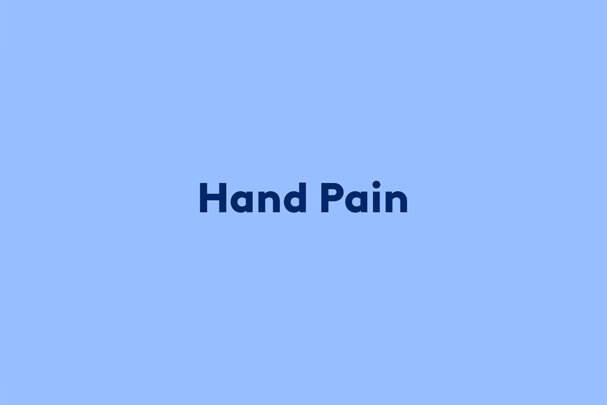 Hand Pain