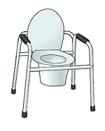 图 4. 标准座椅式便桶
