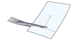 Figure 9. Cut the Telfa