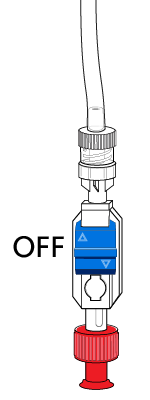 Figure 2. Flow switch and disposable cap