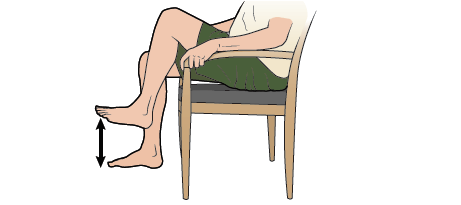 seated chair exercises - St Margaret's Centre