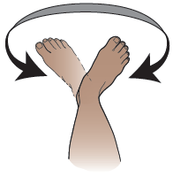 Figura 13. Círculos con los tobillos