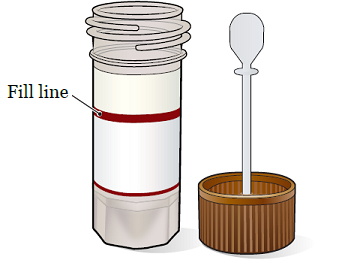 Figure 1. A stool collection tube
