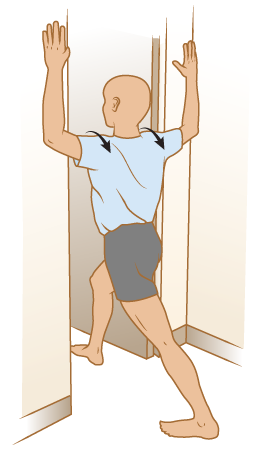 Figure 7. Roll your shoulders back and down