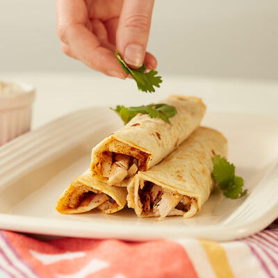 Rolled Chicken Tacos