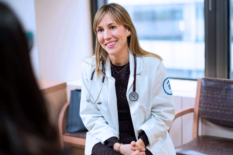 Memorial Sloan Kettering medical oncologist Andrea Cercek specializes in treating appendiceal cancer (appendix cancer)