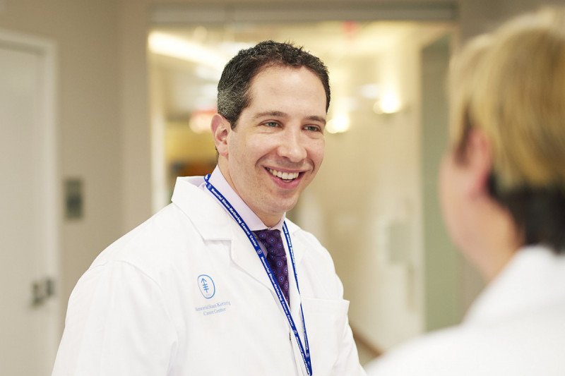 Medical oncologist Andrew Epstein